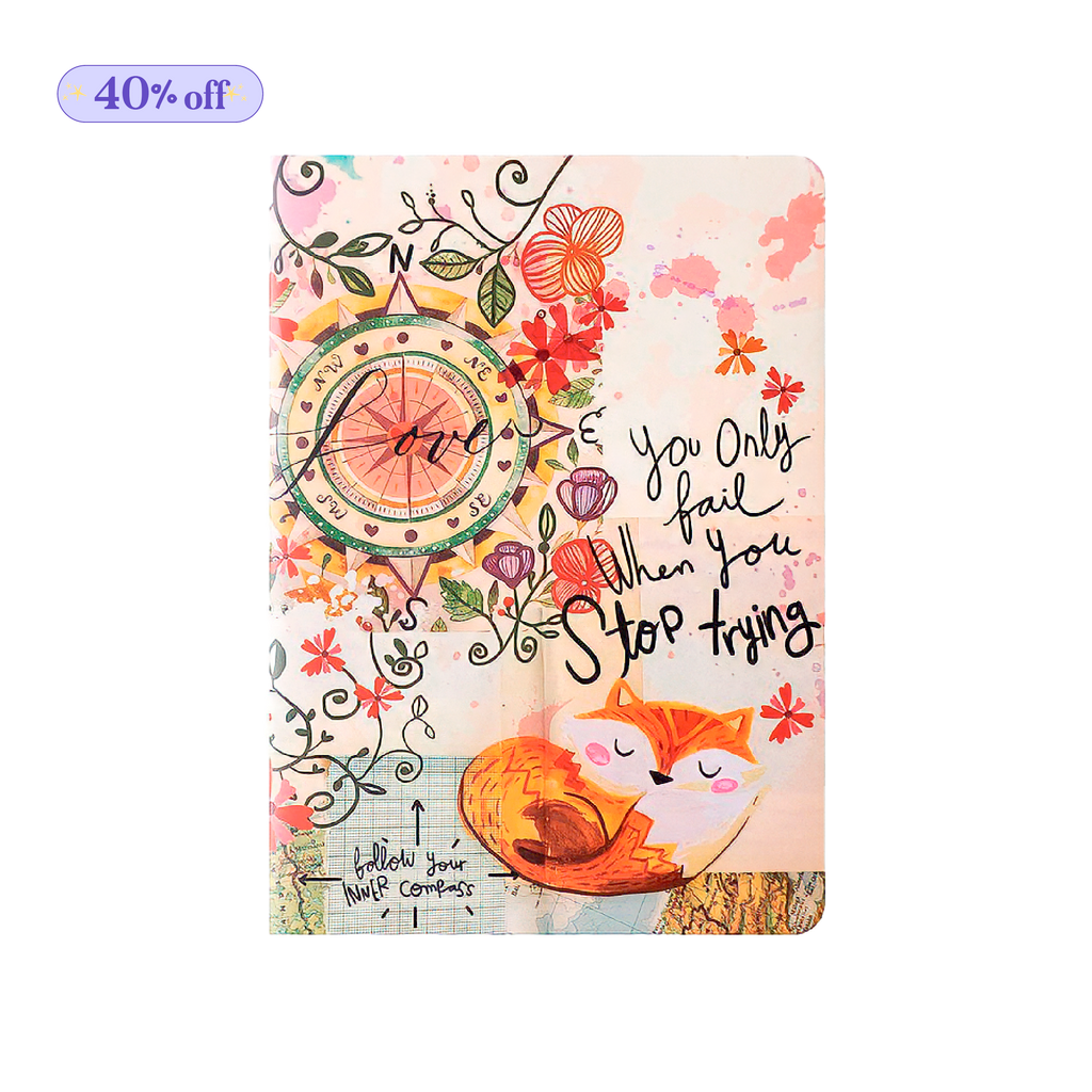 Cuaderno Cosido Rayado - Wolf