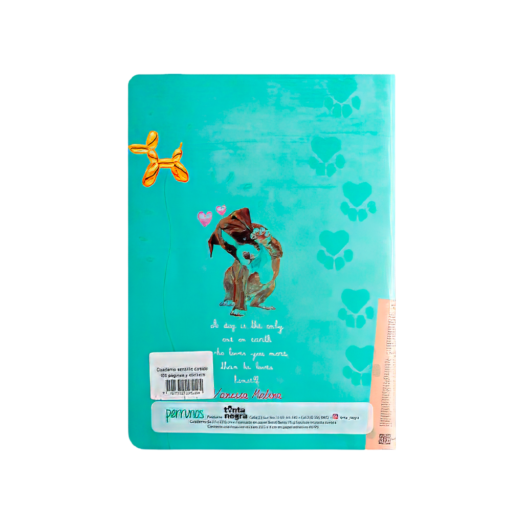 Cuaderno Cosido Cuadriculado -  Perrunos