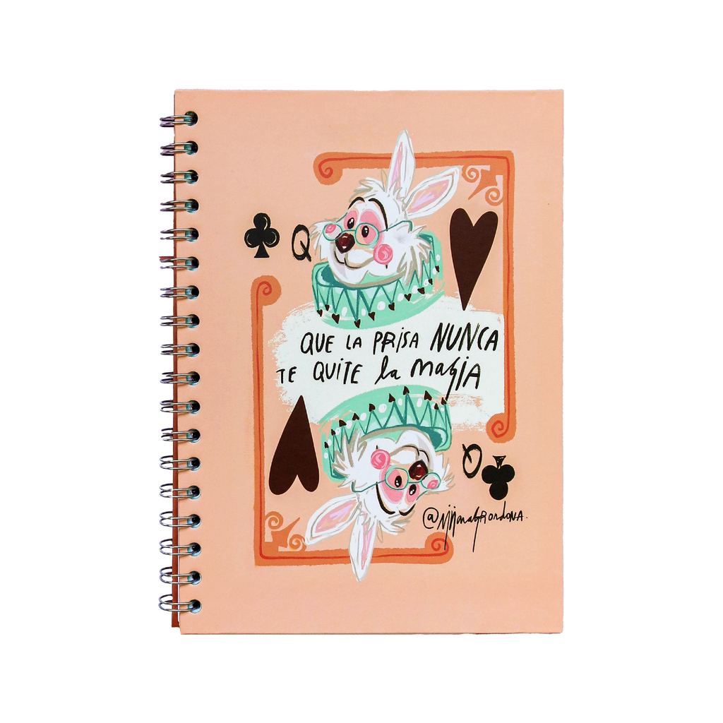 Cuaderno Sencillo Mediano Rayado - Sin Prisa