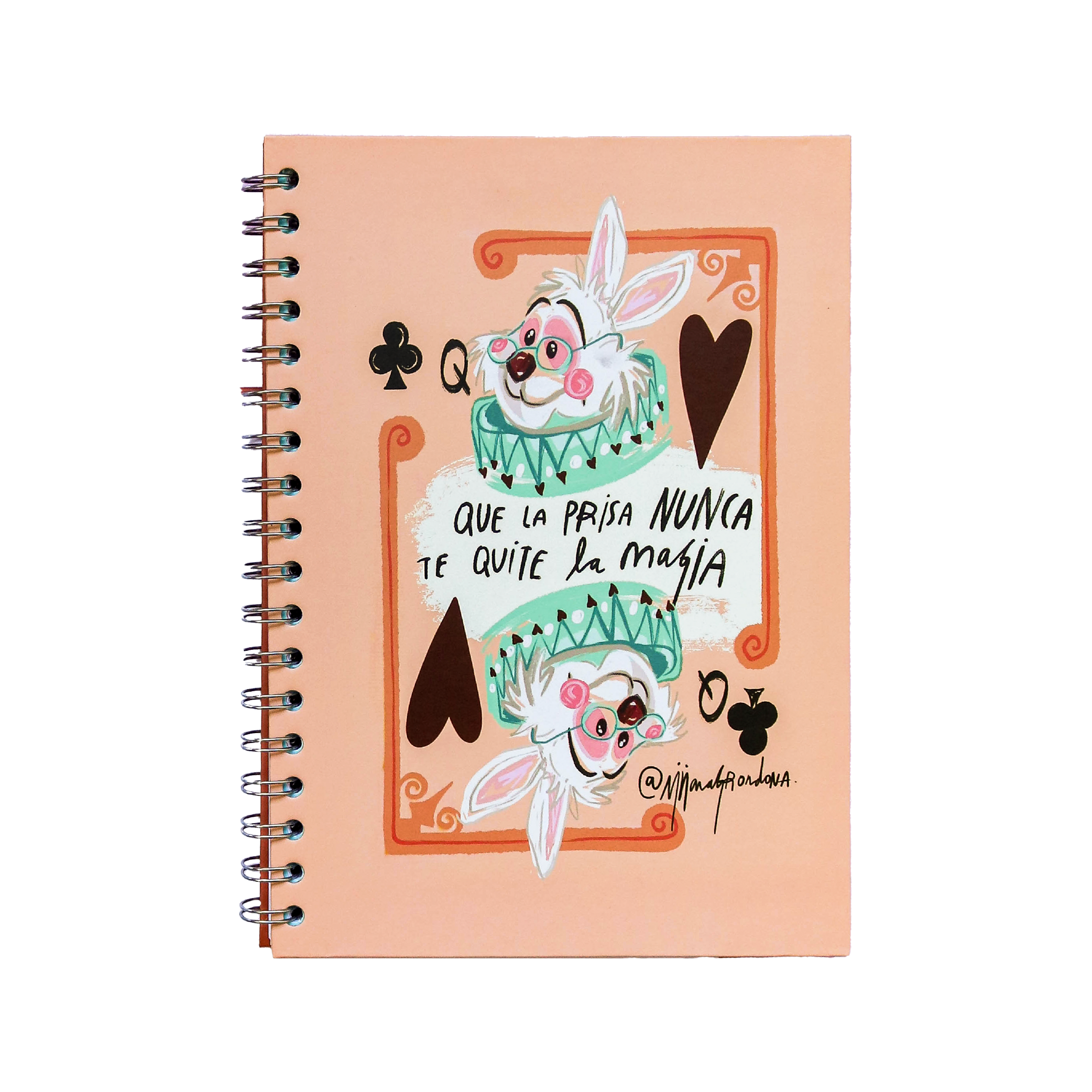 Cuaderno Sencillo Mediano Rayado - Sin Prisa