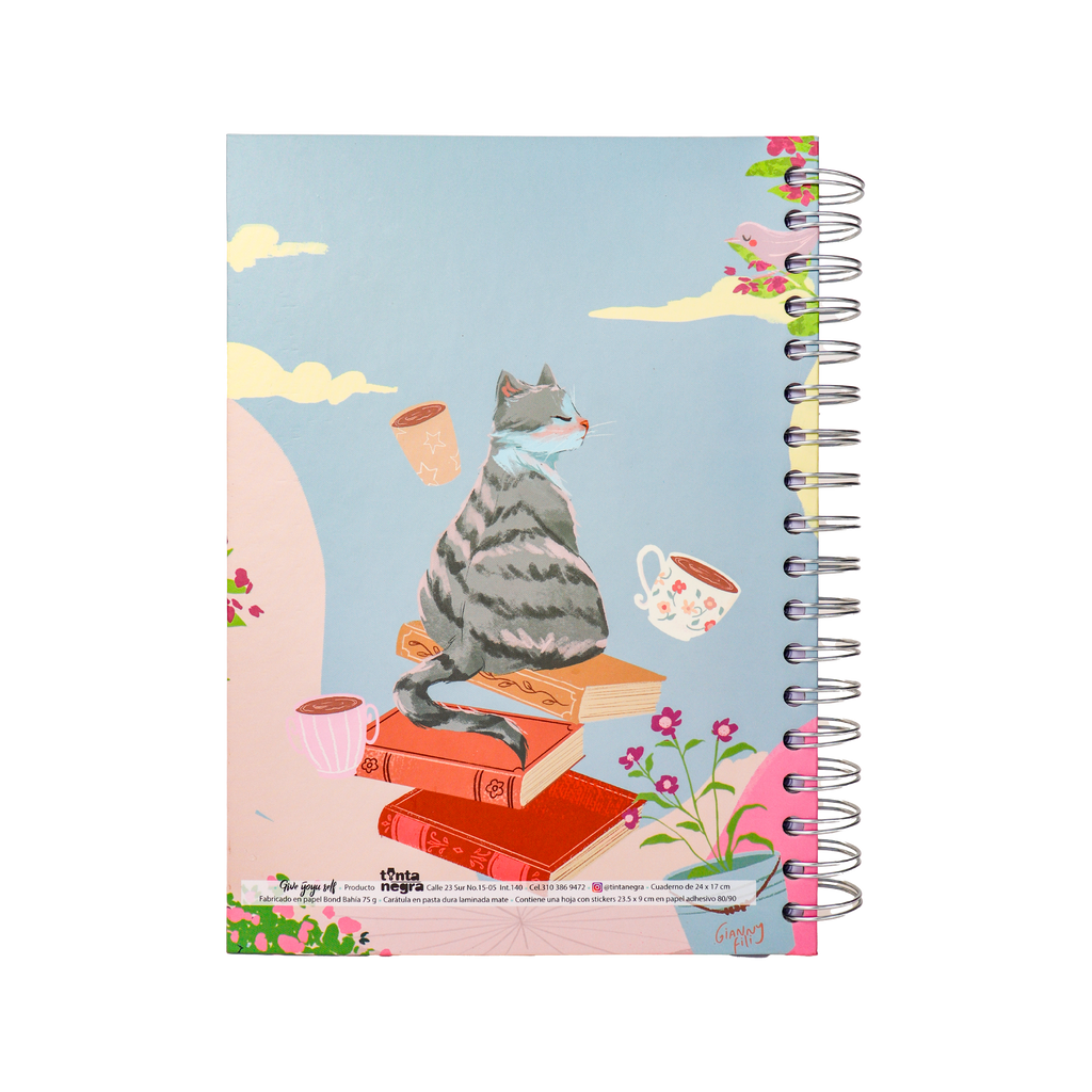Cuaderno 5 Materias Mediano - Give Yourself
