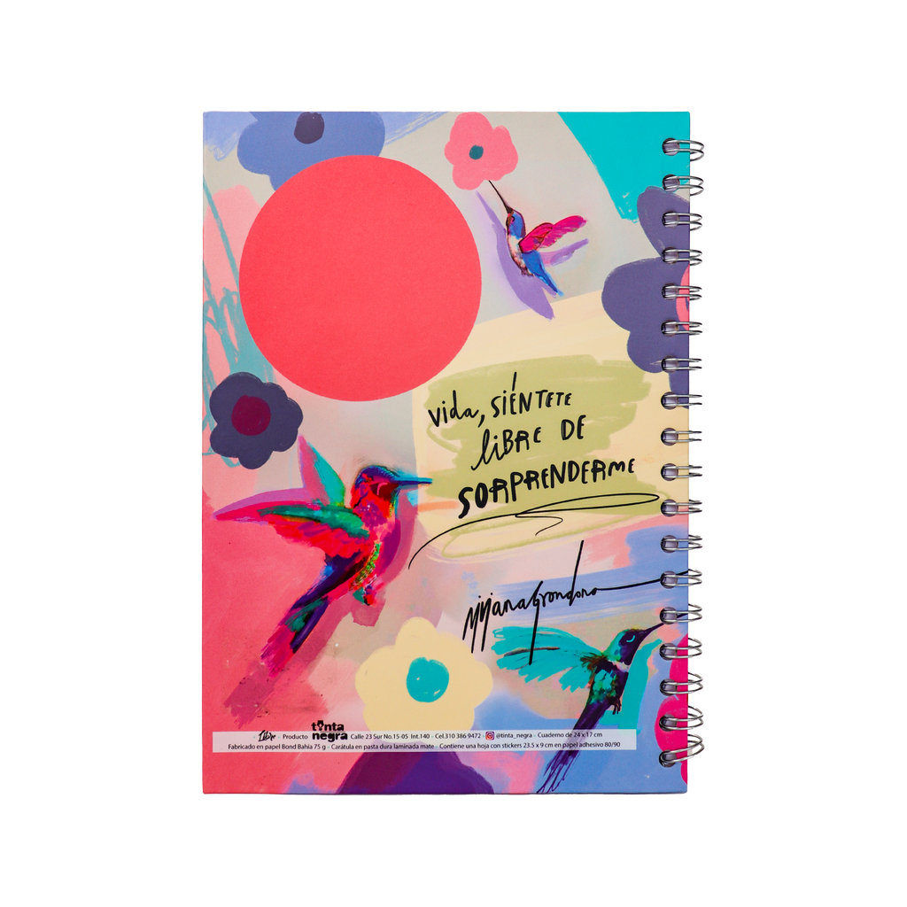 Cuaderno Sencillo Mediano Rayado - Libre