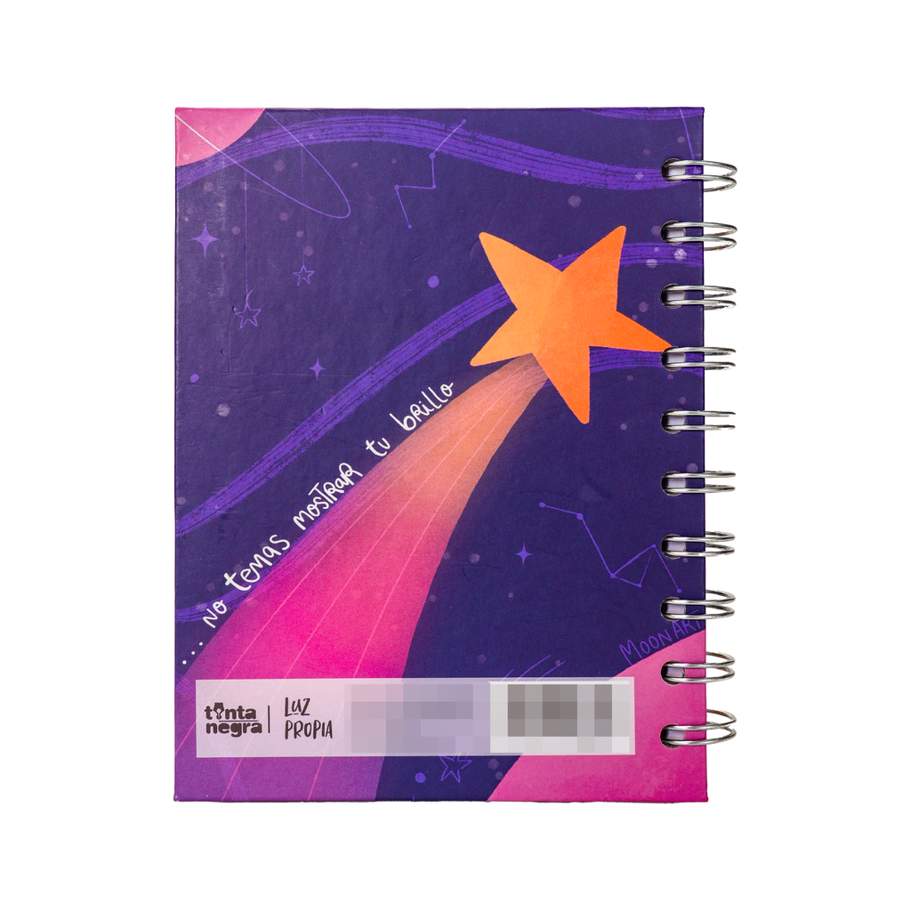 Cuaderno Sencillo Mediano Rayado - Luz Propia
