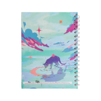 Cuaderno Sencillo Mediano Rayado - Minino