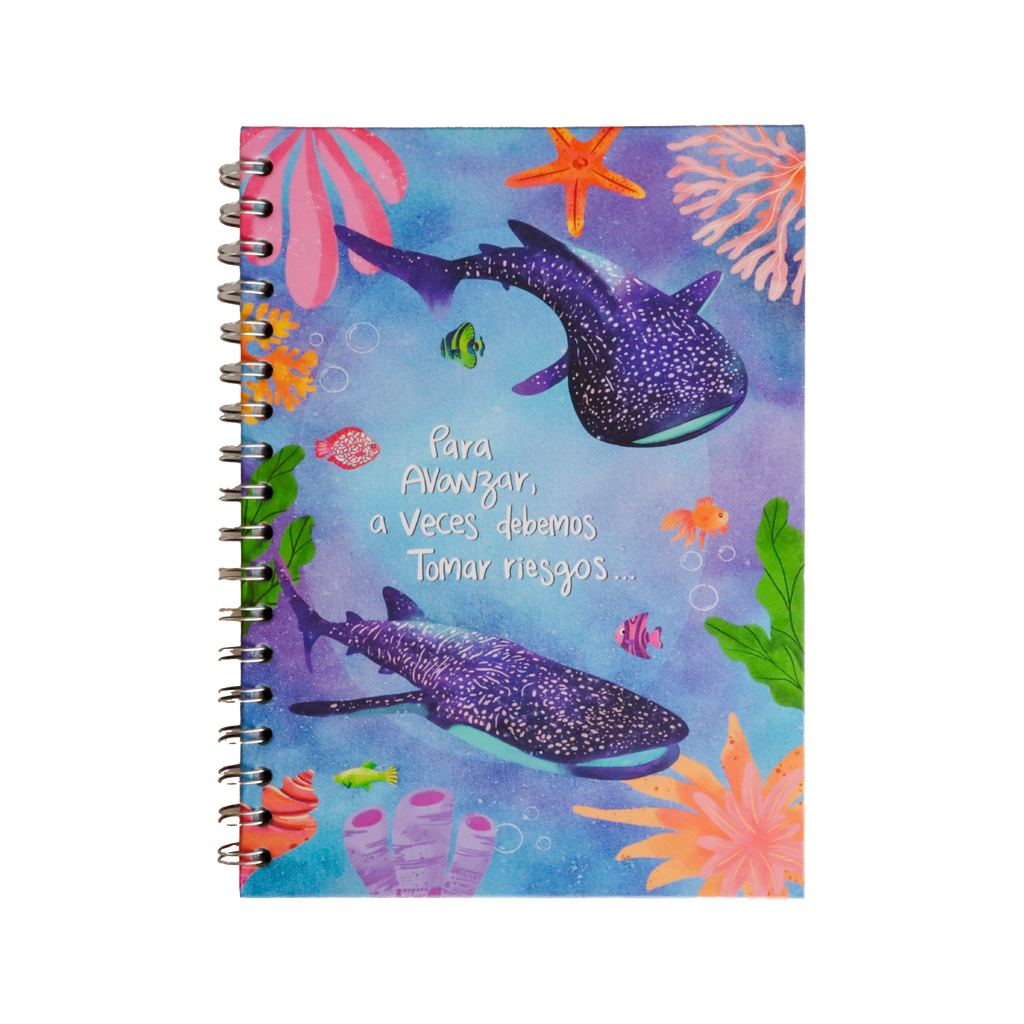Cuaderno Sencillo Mediano Cuadriculado - Riesgos
