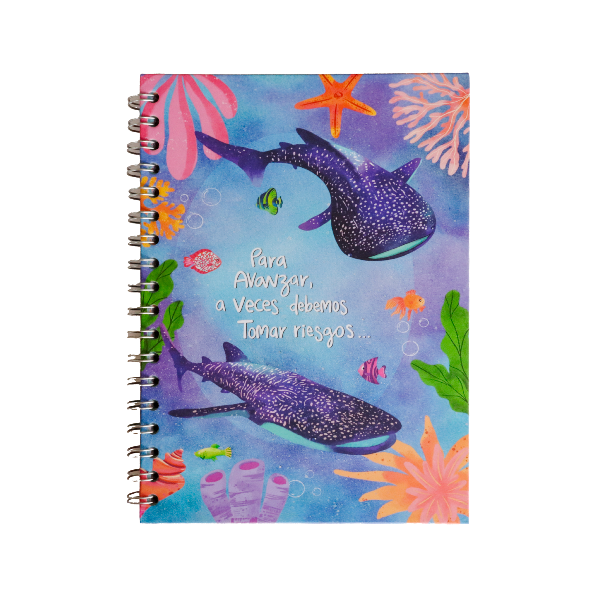 Cuaderno Sencillo Mediano Cuadriculado - Riesgos
