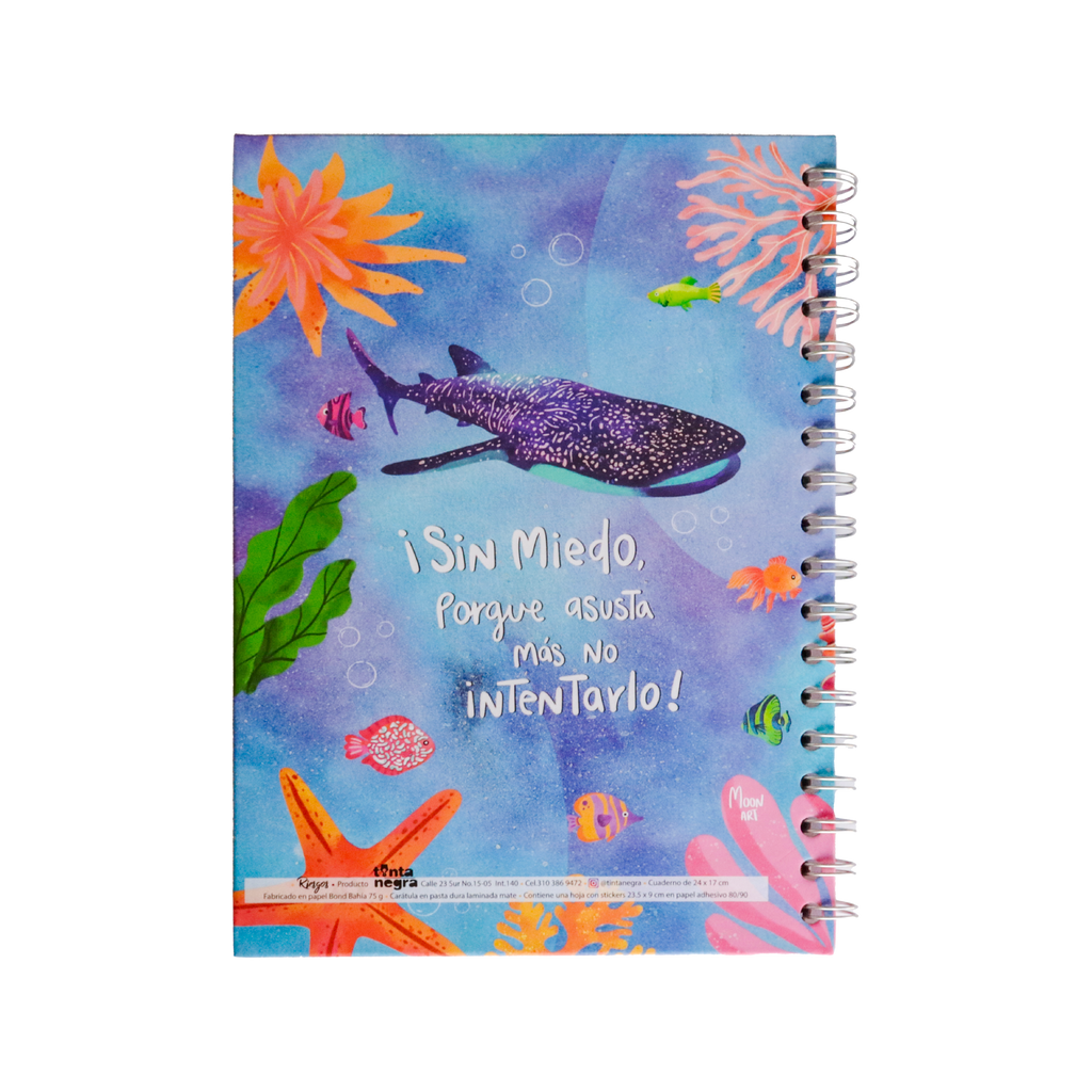 Cuaderno Sencillo Mediano Cuadriculado - Riesgos