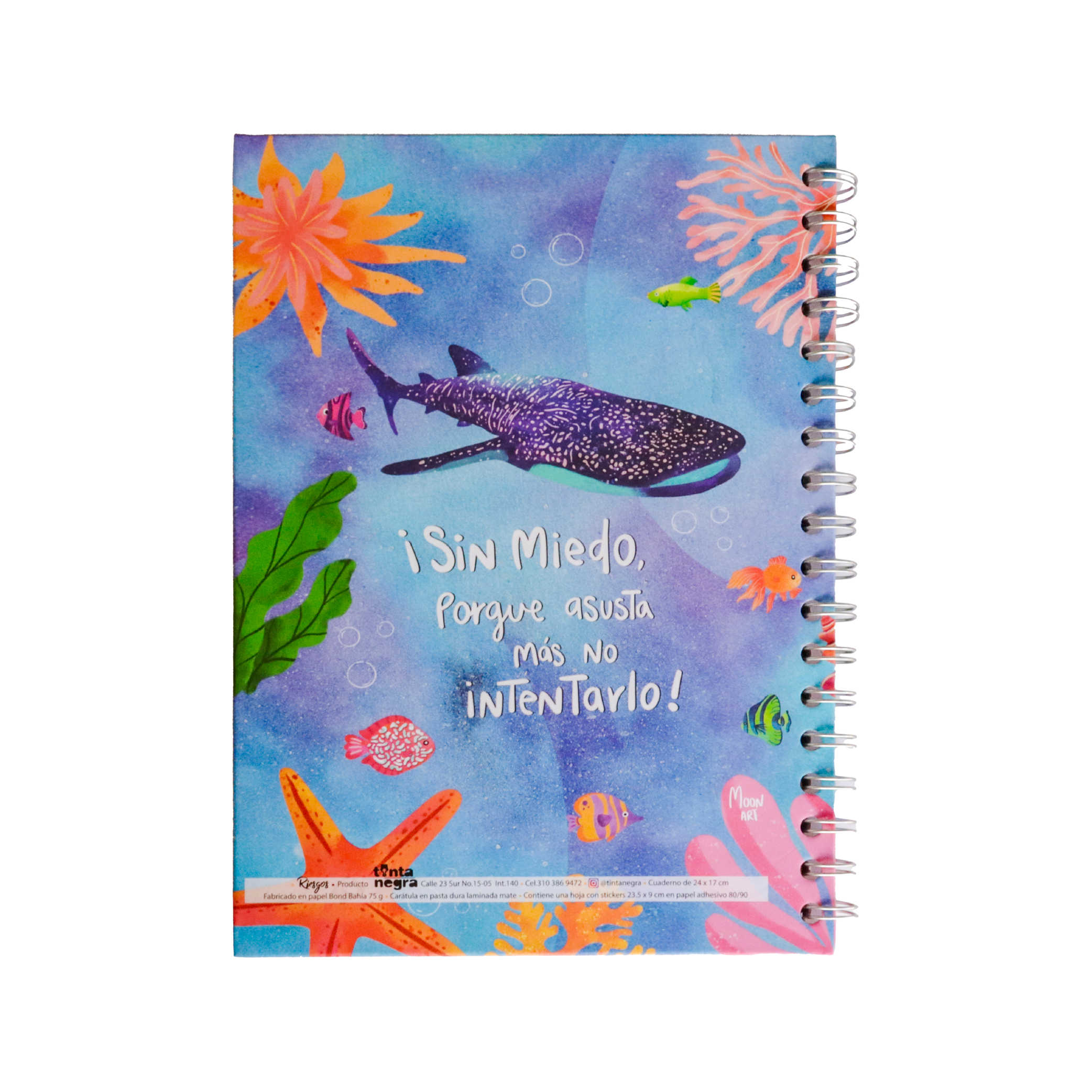 Cuaderno Sencillo Mediano Cuadriculado - Riesgos