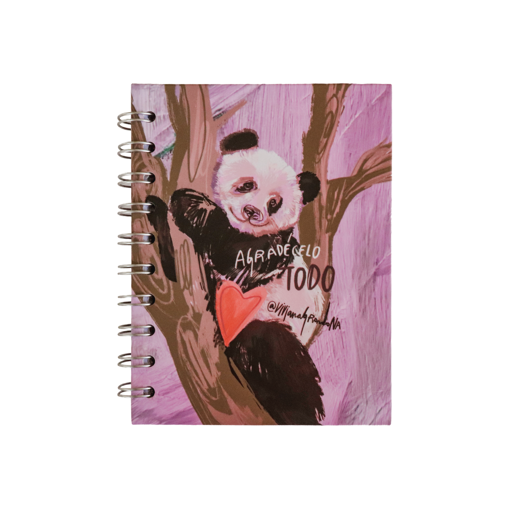 Libreta - Panda Rosa