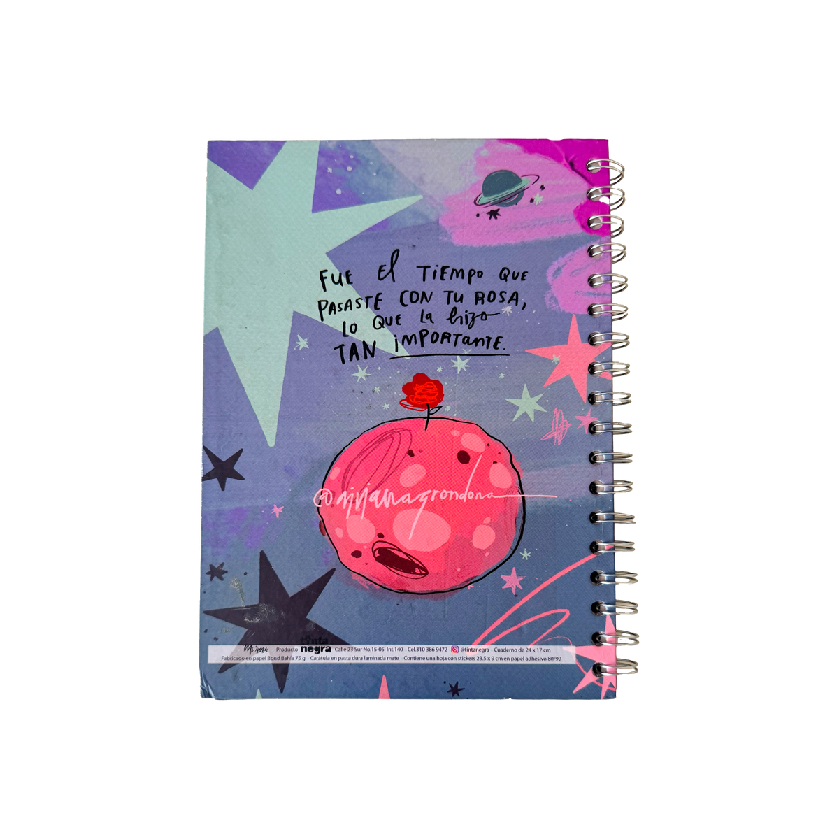 Libreta - Mi Rosa