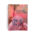 Cuaderno Sencillo Mediano Cuadriculado 80-2 - Gorila Rosa
