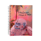 Cuaderno Sencillo Mediano Cuadriculado 80-2 - Gorila Rosa