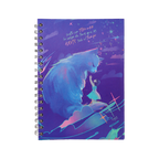 Cuaderno Sencillo Mediano Cuadriculado 80-2 - Kitten Dreams
