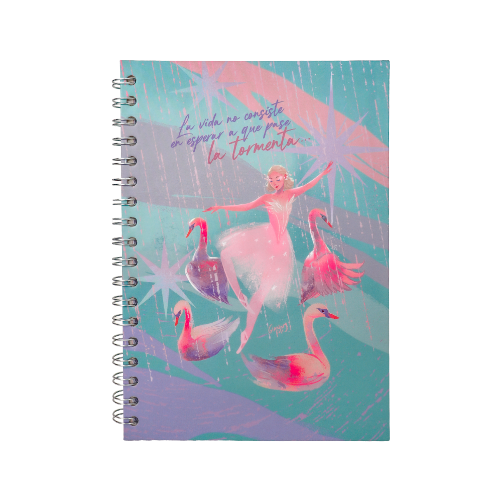 Cuaderno Sencillo Mediano Rayado 80-1 - Lluvia de Luz