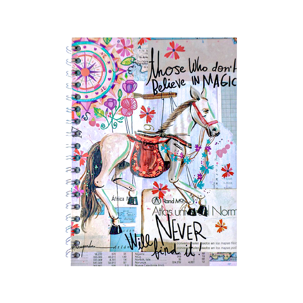 Cuaderno 5 Materias Mediano 160 - Magic