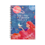 Cuaderno Sencillo Mediano Rayado 80-1 - Moon Child