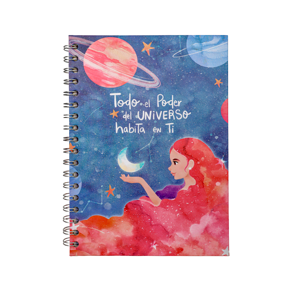 Cuaderno Sencillo Mediano Rayado 80-1 - Moon Child