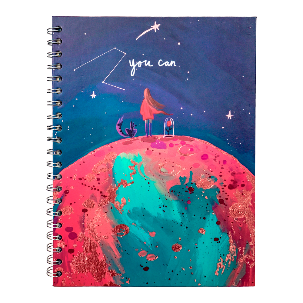Cuaderno Sencillo Grande Cuadriculado 80-2 - Principita