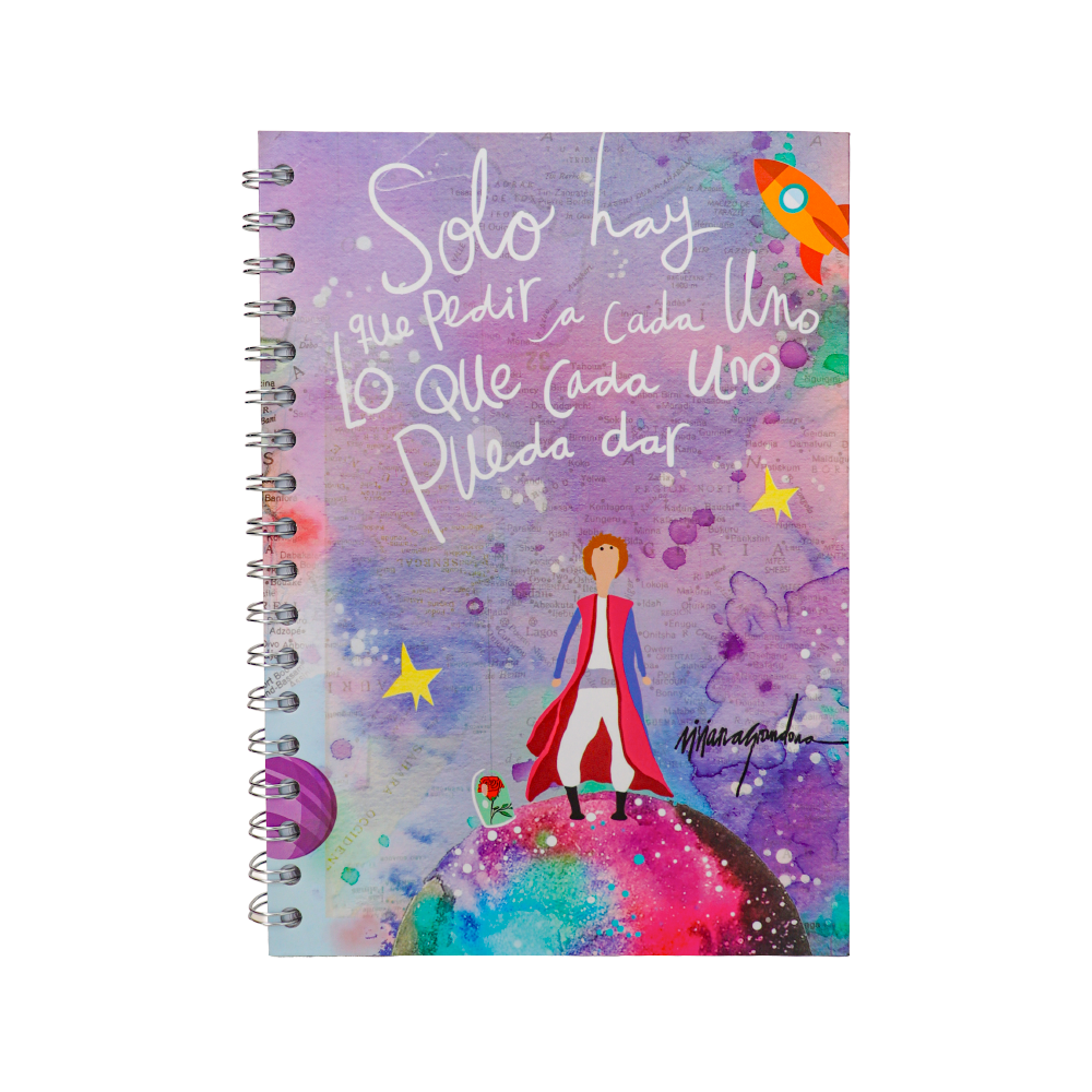Cuaderno Sencillo Mediano Rayado 80-1 - Principito