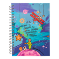 Cuaderno Sencillo Grande Rayado  - Principito Blue